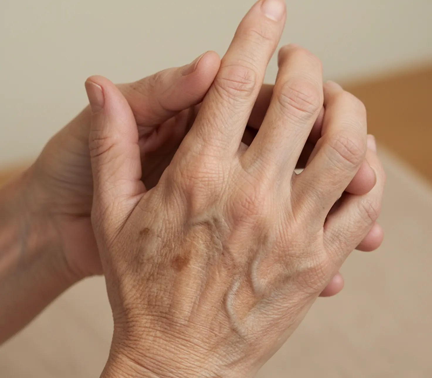 Ageing Hands