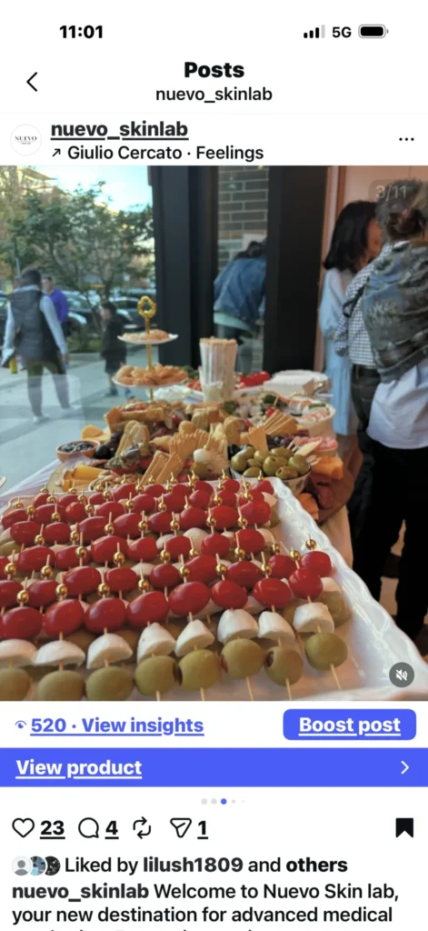 Food at the Clinic Opening Oct 2024